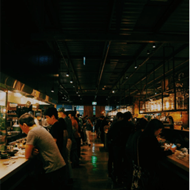 智慧餐饮商务楼宇餐厅