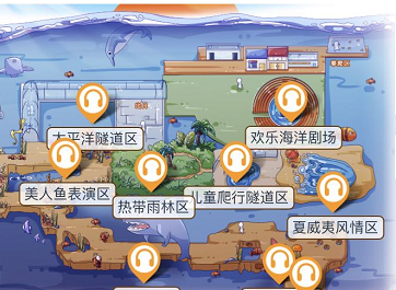 郑州锦艺城海洋馆电子导览、语音讲解、手绘地图上线了.png