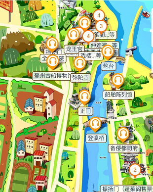 山东省烟台市5A风景区蓬莱阁手绘地图、语音讲解、电子导览功能上线4.png