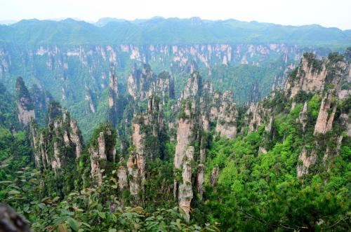 湖南省张家界风景区手绘地图，语音导览系统上线.jpg