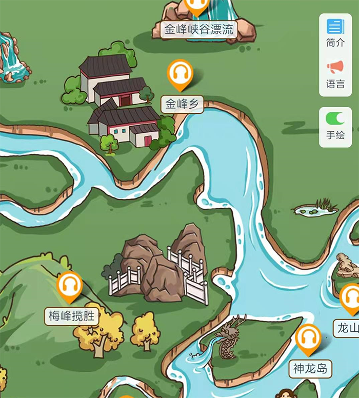 浙江杭州5A级千岛湖景区手绘地图、语音讲解、电子导览等智能导览系统上线啦.png