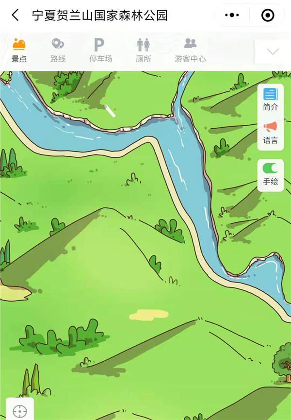 宁夏贺兰山国家森林公园手绘地图、语音讲解、电子导览等智能导览系统上线.png