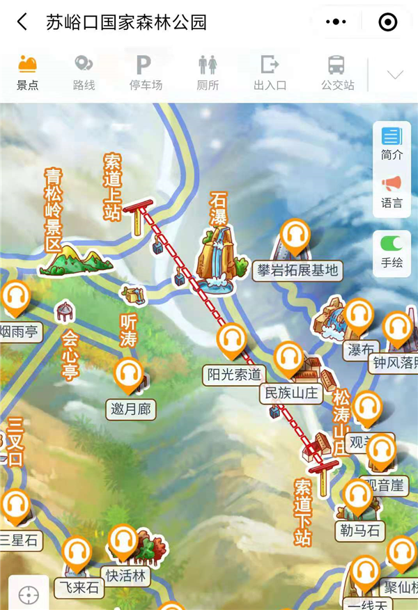 贺兰山苏峪口路线图片