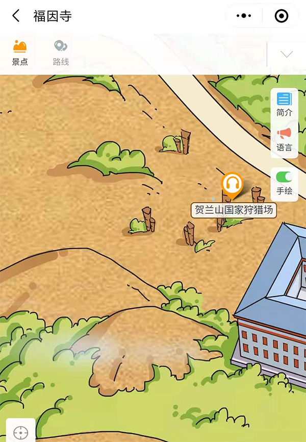 内蒙古福因寺景区手绘地图、语音讲解、电子导览等智能导览系统上线.png