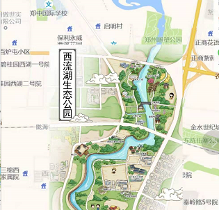 河南郑州西流湖生态公园语音讲解,手绘地图上线让游玩更智慧.png