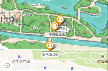 2021河南郑州紫荆山公园，紫荆山公园手绘地图讲解系统怎么样.png