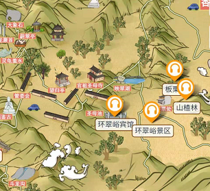 荥阳环翠峪景区地图图片
