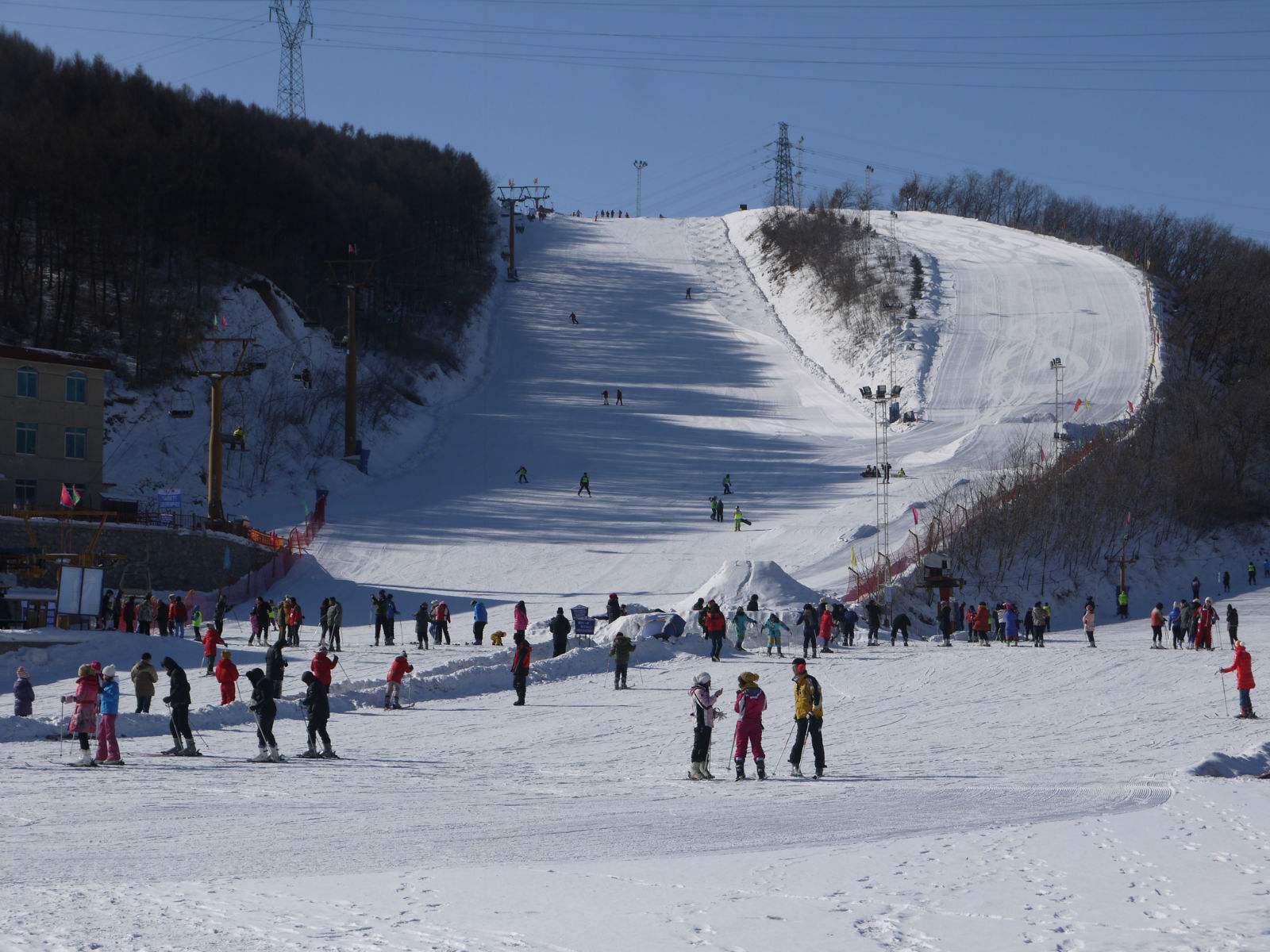 安徽肥东滑雪场图片